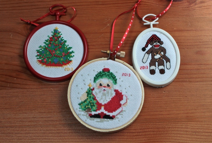 Cross Stitch Ornaments via sweetalchemy.wordpress.com